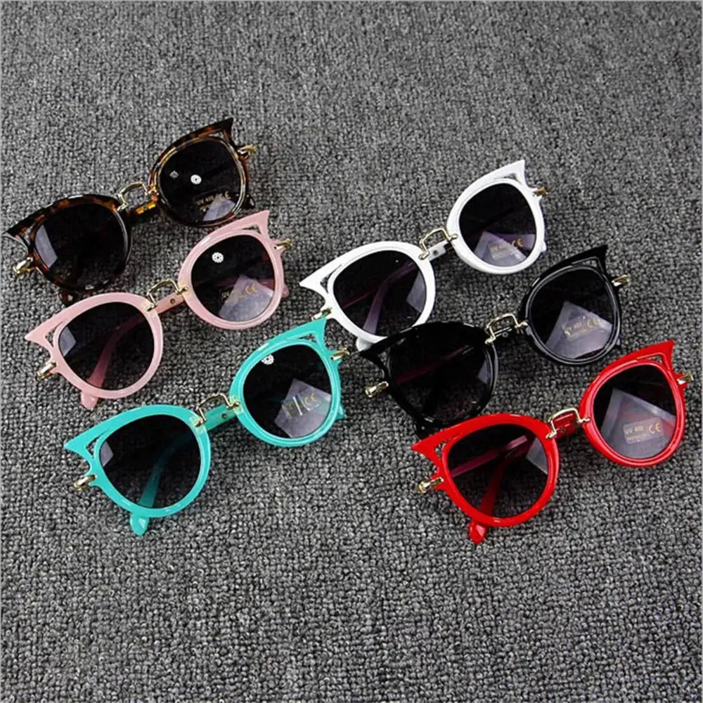 

New Kids Sunglasses Girls Brand cute Cat Eye Children Glasses Boys UV400 Lens Baby Sun glasses Cute Eyewear Shades Goggles