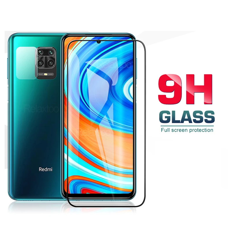 Закаленное стекло для xiaomi redmi note 9 pro max Защитная пленка экрана телефона 9s