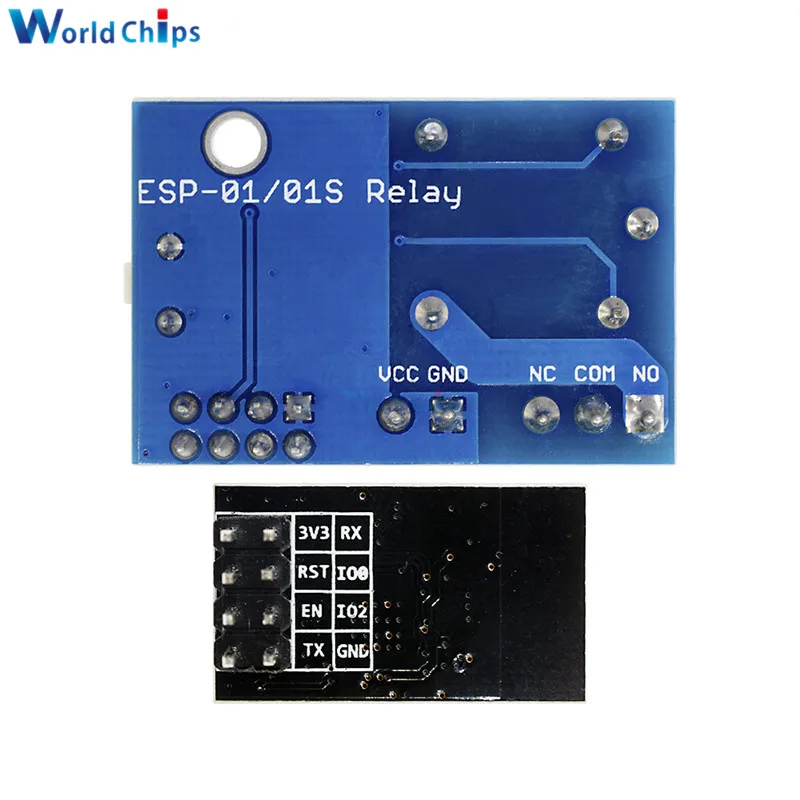 Модуль дистанционного управления для умного дома ESP8266 ESP-01S 5 В Wi-Fi приложение