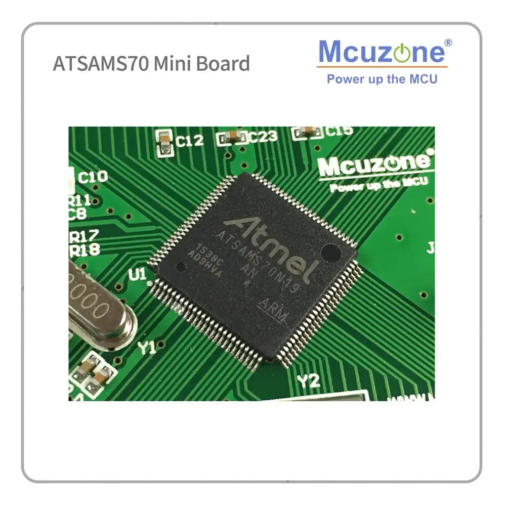 Sams70 ATSAMS70n19 мини плата 300 МГц Cortex M7 USB 2 0 высокоскоростное устройство 512KB flash 256KB