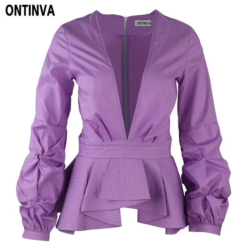 Сексуальный глубокий v образный вырез синий полосатый Blusas 5XL размера плюс женский