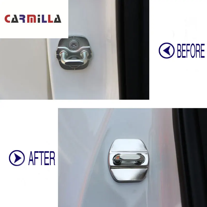 4 шт. крышка замка автомобильной двери автомобиля стикер чехол для Infiniti FX35 Q50 Q30 ESQ