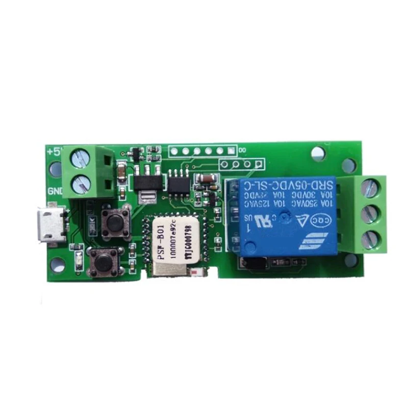 

Smart Wifi Remote Control DIY Wireless Switch Universal Module DC7-32V Jog/Self-Locking Wifi Switch Timer For Smart Home