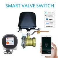zigbee smart smart water gas valve timing wireless switch automation modules control home valve work with alexa google