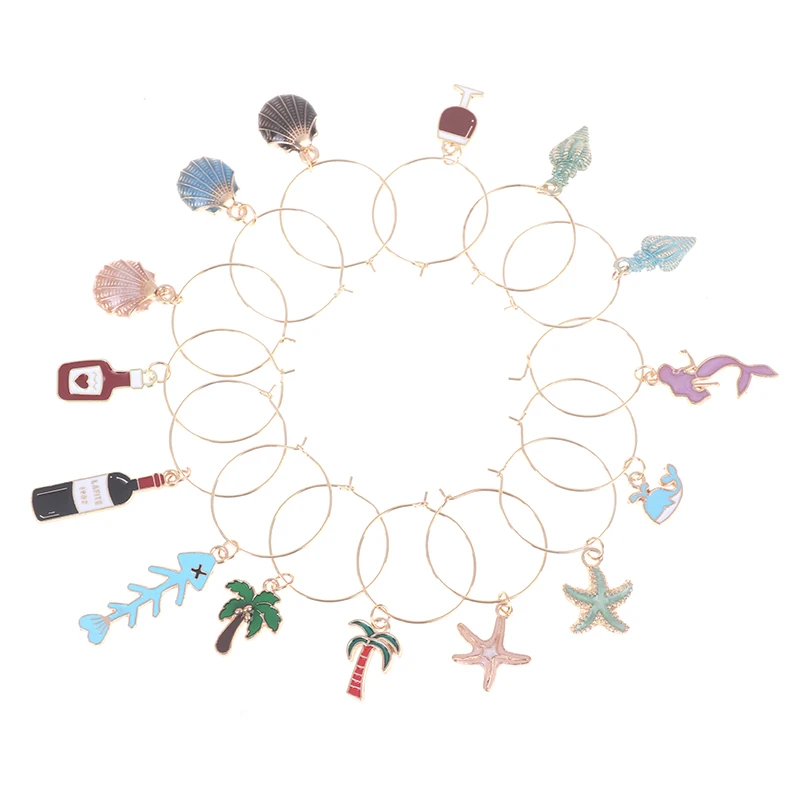 15 шт. маркеры для дегустации Винных Бокалов | Дом и сад