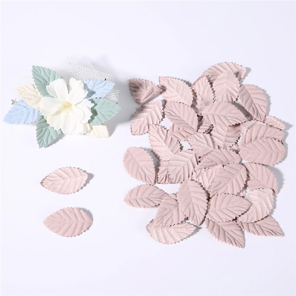 50/100Pcs Gefälschte Baum Blatt Mini Künstliche Blätter Für Hochzeit Hause Dekorationen DIY Handgemachte Kranz Scrapbooking Handwerk Zubehör – Detail 9