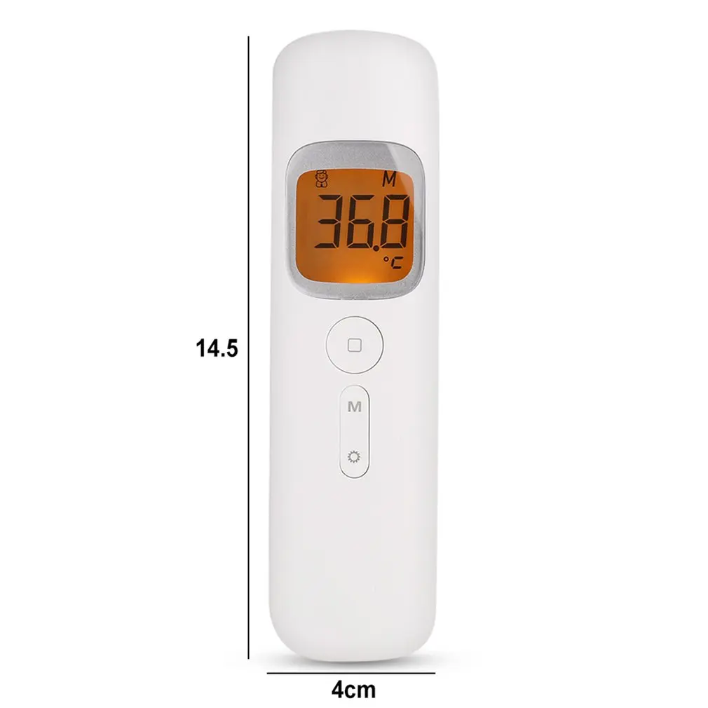 6.18 Super big promotion GM320 Infrared Non contact digital thermometer forehead yellowwhite tool Suitable for home and factory |
