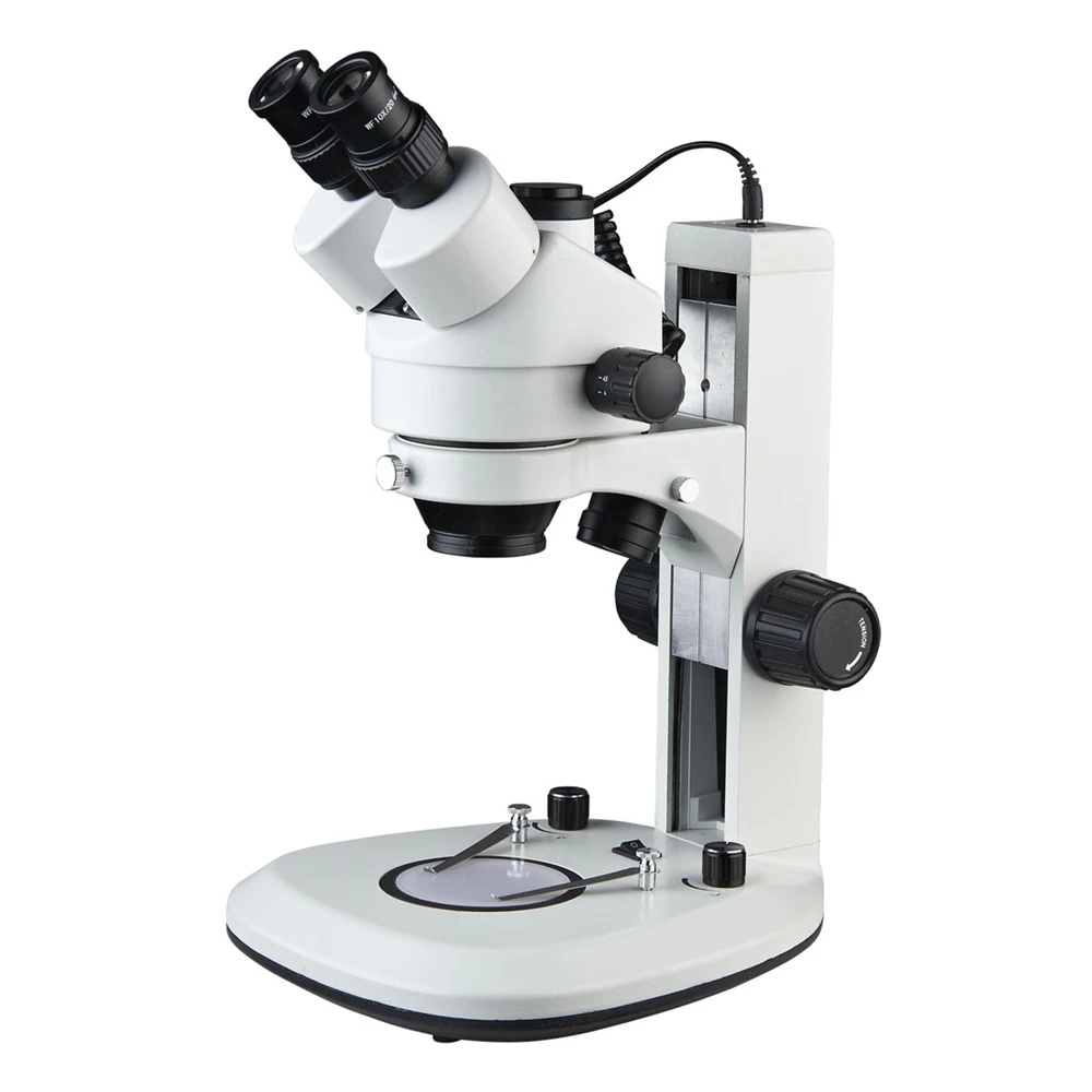 

7X-45X Trinocular ZOOM Stereo Microscope J3L Base