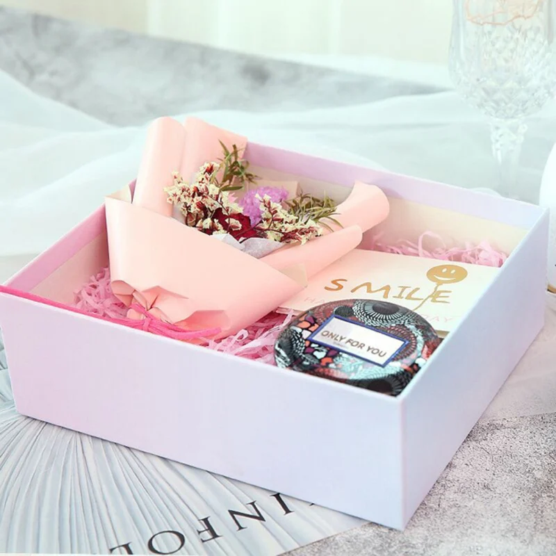 Свеча для ароматерапии набор в романтической подарочной коробке 4 шт.