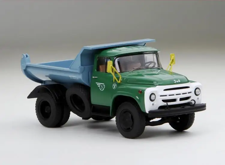 Зеленый 1:43 ZIL555 сплав самосвал Модель, высокая имитация раздвижных функций модель автомобиля, новые продукты - Цвет: Зеленый