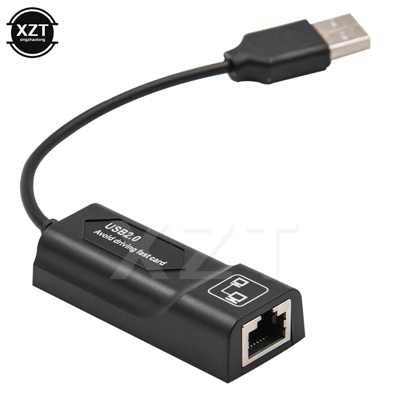 Внешний USB 2 0 Сетевая карта мини флеш накопитель к RJ45 Ethernet Lan кабель адаптер 10/100