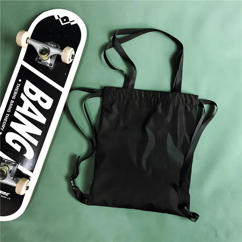 Сумка на плечо для женщин и мужчин черные мессенджеры водонепроницаемые