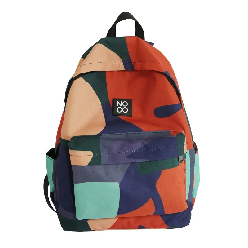 

Fashion Men's Women's Backpacks Trendy Oxford Cloth Camouflage School Bag For Girls Large Capacity Waterproof Laptop Backpacks