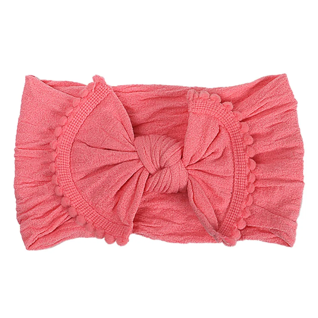 Горячая Распродажа милые детские аксессуары для волос Детские однотонные