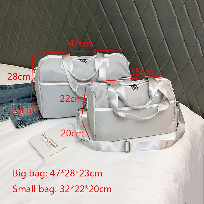 Jiessie&Angel Gym Bags For Women Outdoor Sports Training Bag Package Yoga Handbag Lady Dry Wet Separation Shoes Bags Luggage Bag