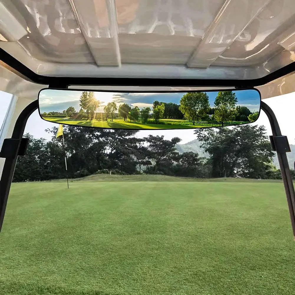 Golf Cart Folding Side Mirrors Rear View Mirror Extra Wide G