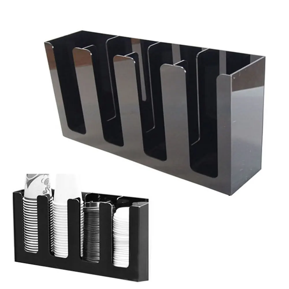 Полки Органайзер Домашний бумажный держатель для стаканчиков стеллаж хранения