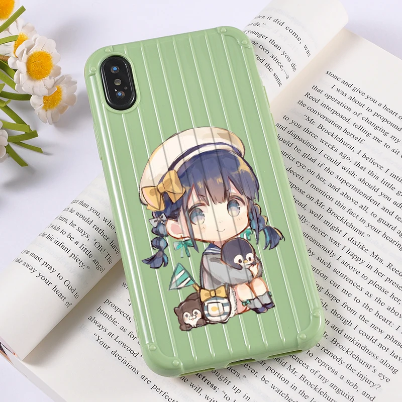 Cute Mini Princess Girls Phone Case For iPhone 11 Pro Max XR XS 7 SE 2020 Soft Colorful 8 Plus X | Мобильные телефоны и