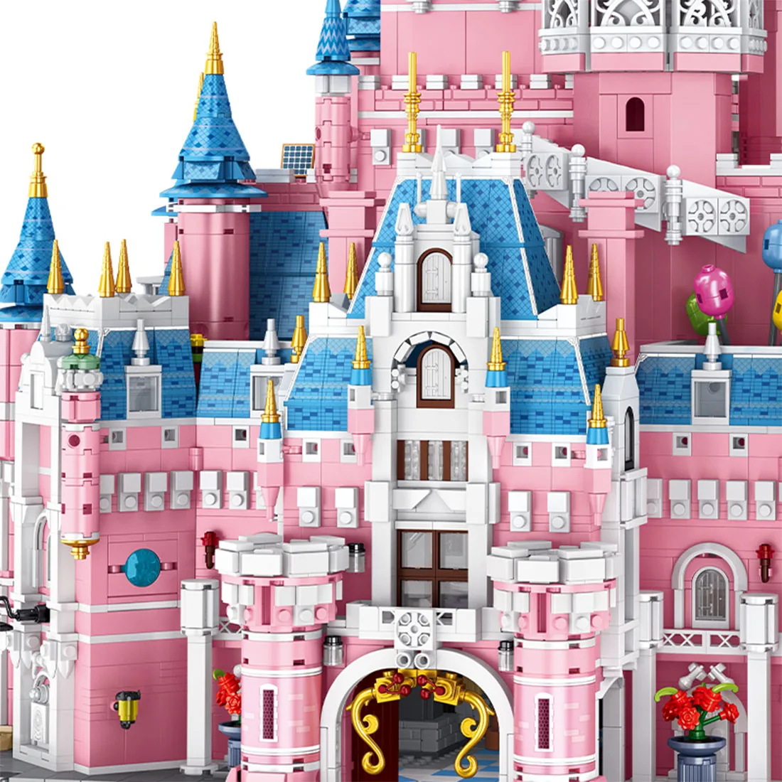 

10068Pcs Dream Castle Kit Architecture Model Princess Castle Building Blocks Kids Block Assembly Toys Educational Toy Gifts