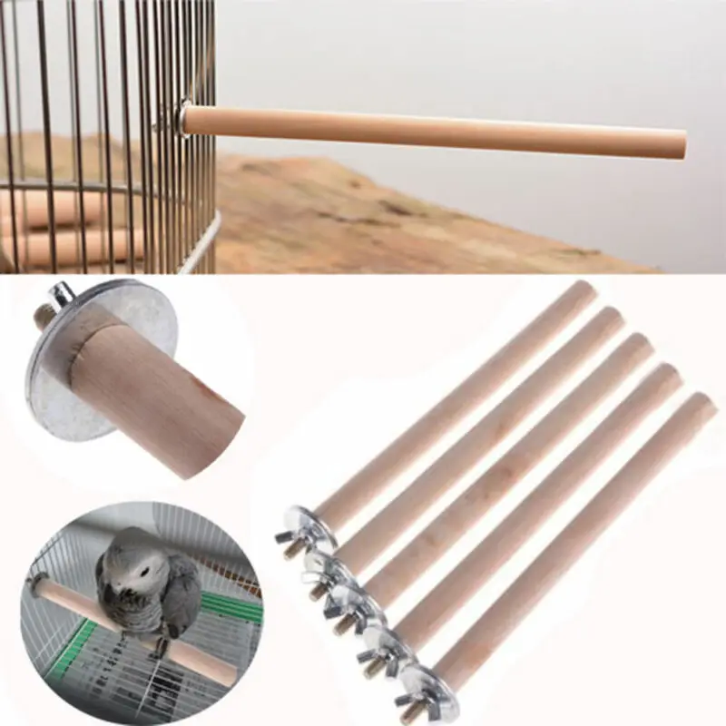 Деревянный попугай подставка стойка палка окуня для птиц животное игрушка птица