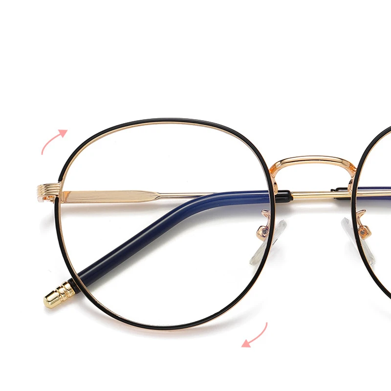 

Seemfly Retro Round Alloy Glasses Frames Women Men Ultralight Eyeglasses Frames Optical Spectacles Unisex Eyewear Oculos De Grau