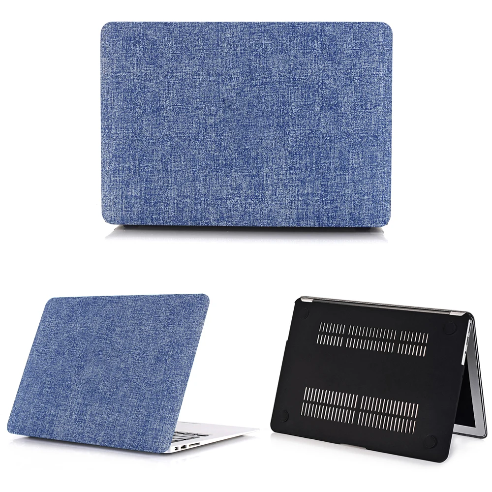 2019 Новый Джинсовый чехол для ноутбука MacBook Air 13 Pro retina 11 12 3 15 4 с сенсорной панелью