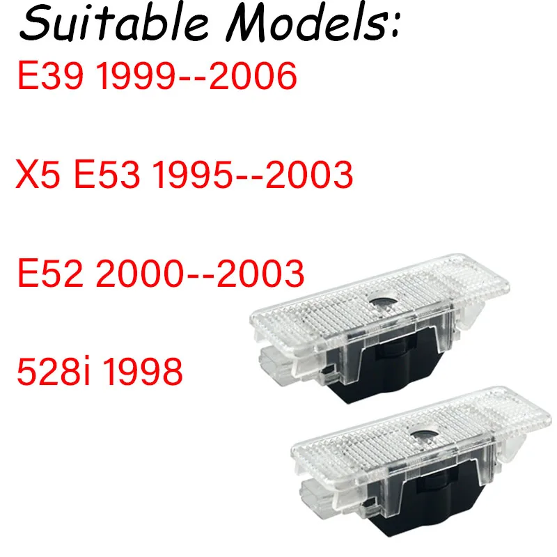 4 шт. светодиодные лампы для дверей автомобиля приветственная лампа автозапчасти