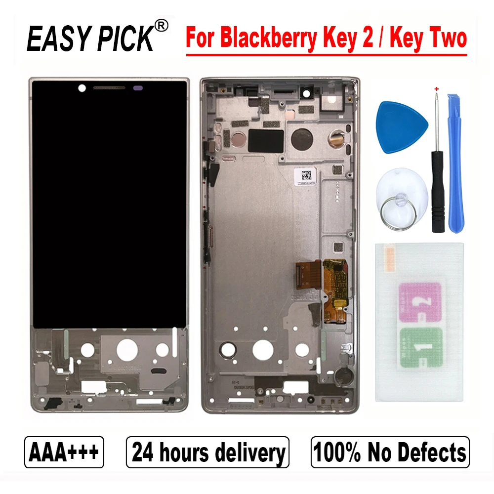 ЖК дисплей для Blackberry Key 2/KeyTwo кодирующий преобразователь сенсорного экрана в