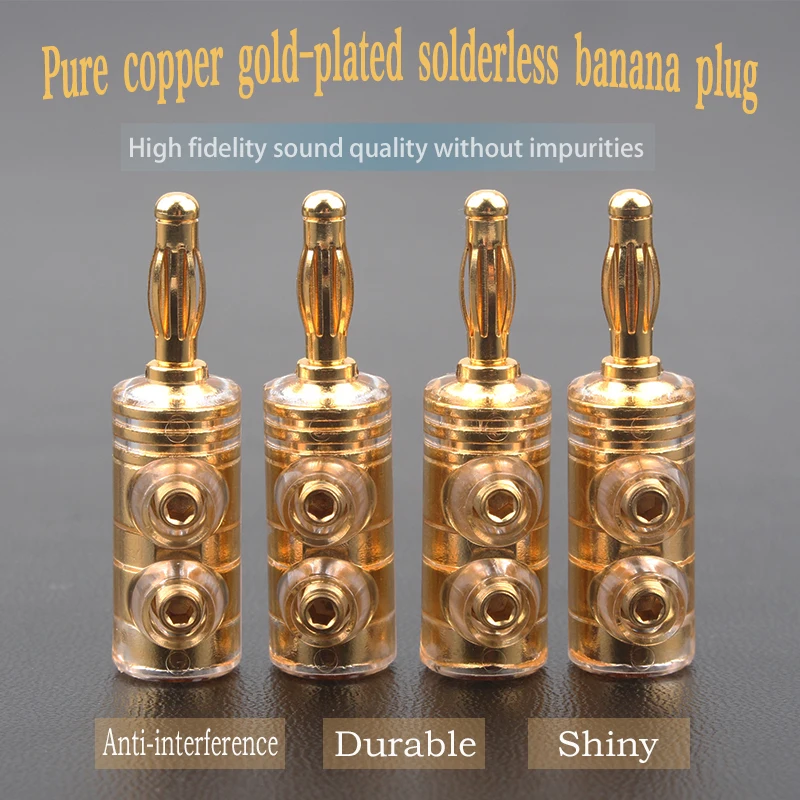 

Высококачественный аудиокабель с вилкой типа «банан»