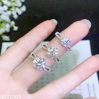 kjjeaxcmy fine jewelry womens 925 sterling silver inlaid 1 3 carat mosang diamond luxury ring