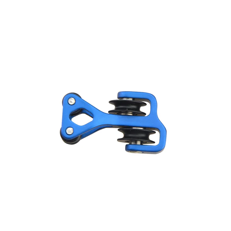 

1pc Archery Compound Bow Arrow Strings Roller Glide Separator Aluminum Alloy Cable Slide Splitter for Hunting Shooting Accessory