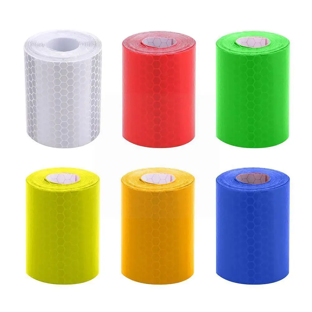 

3d Cartoon Reflective Sticker Car Bike Night Traffic Pattern Accessories Adhesive Auto Honeycomb Safety Decor Warning E6f3