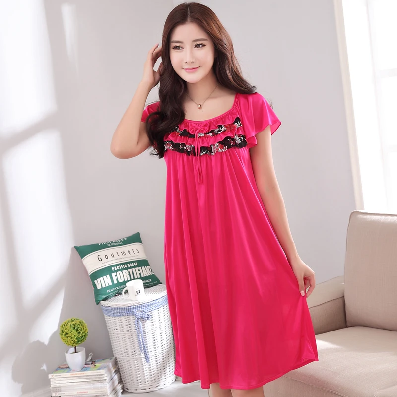 2021 настоящая Пижама женская одежда для сна летняя пижама большого размера женщин