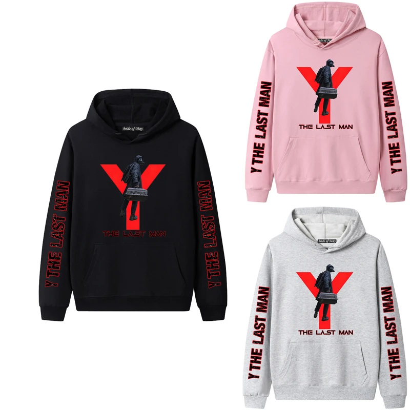 

Y: The Last Man Trailer Hoodies Printing Plus Size Hooded Jackets Coats Cosplay Costumes Halloween Carnival Party