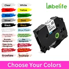 Labelife, 31 цвет, лента для этикеток, совместимая с Brother, лента для принтера этикеток, 12 мм, зеркальная лента для PTD210 H110