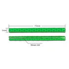 12pcs велосипед колеса спиц светоотражающий Стикеры трубка Предупреждение Безопасность светильник DIY велосипедный отражатель трубки несколько Цвет Прохладный