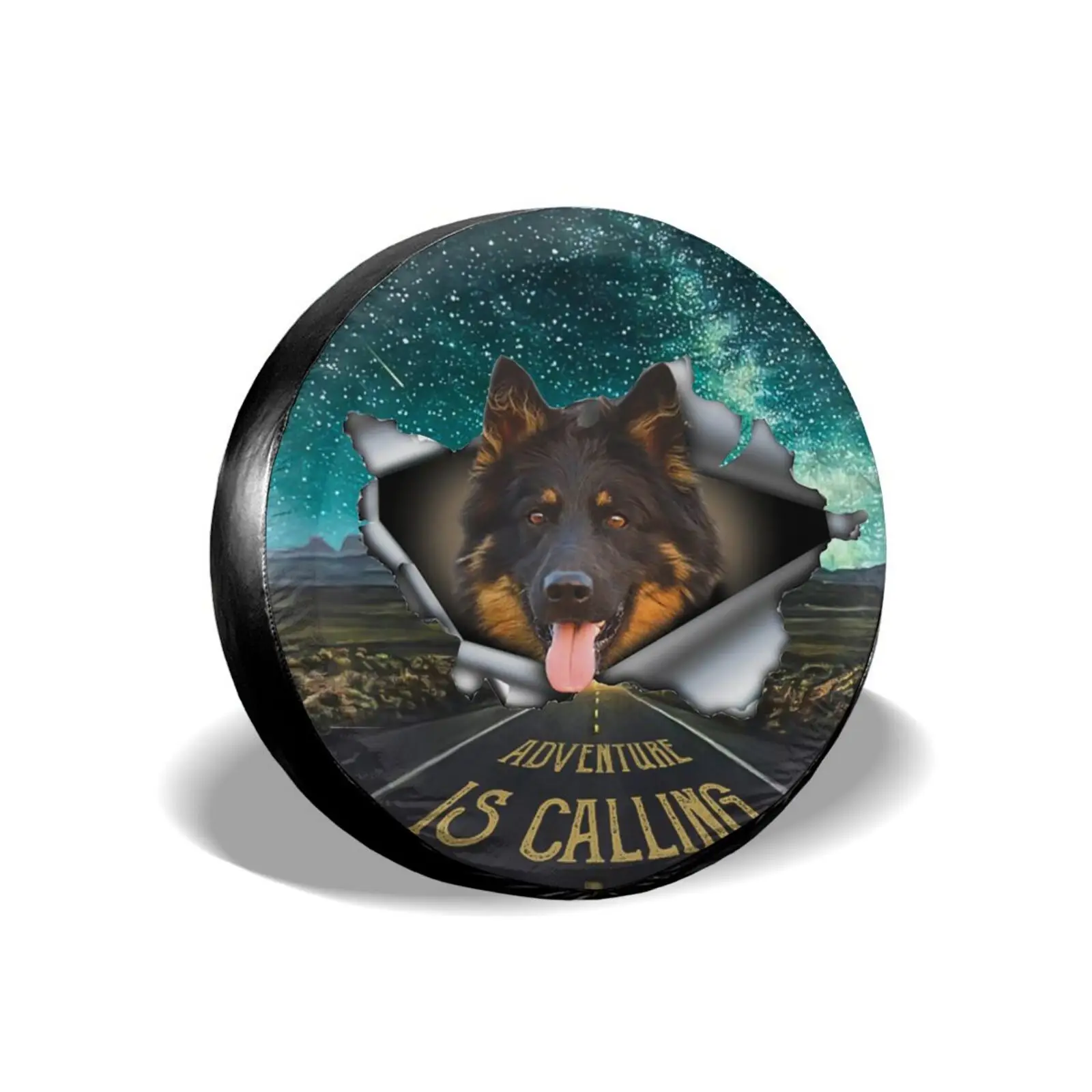 

Compass Tire Cover Universal Spare Wheel Tire Cover Wheel Covers for Trailer RV SUV Truck Camper Travel Trailer Accessories