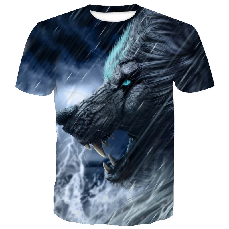 Крутая 3D футболка с коротким рукавом изображением мультяшного мира граффити