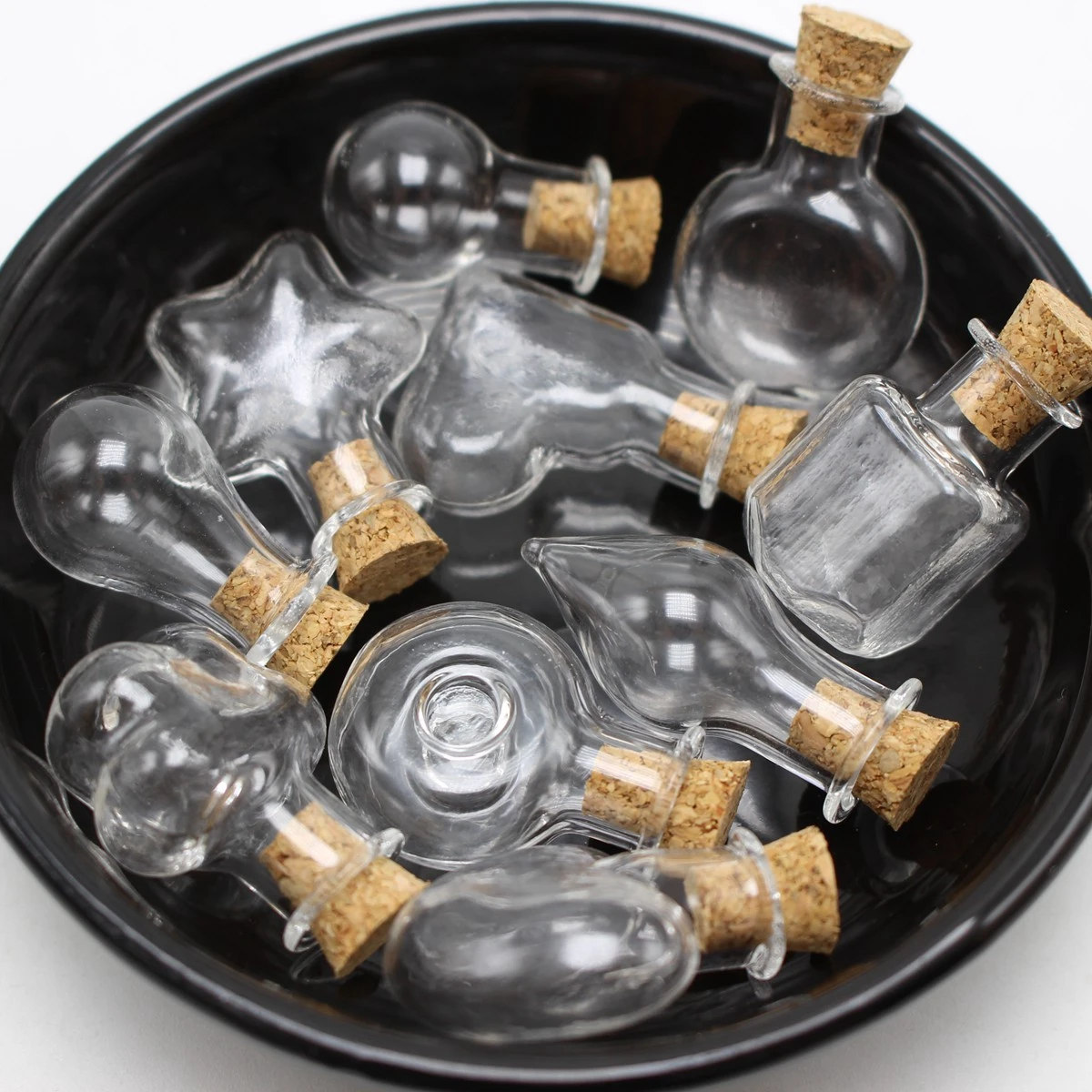 10 пустые стеклянные бутылки флаконы|bottle crystal|bottle nipplebottle opener baseball hat |