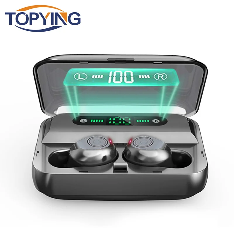 TOPYING F9 беспроводные наушники TWS Mini 5 0 Bluetooth вкладыши бас Музыка спортивные IPX7