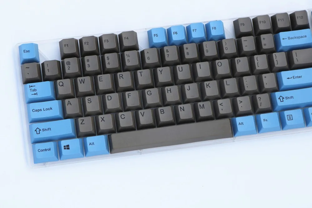 Синий и серый микс keycap 108/133 клавиш PBT Вишневый профиль краситель-сублимированный MX Переключатель для механической клавиатуры keycap не клавиатура