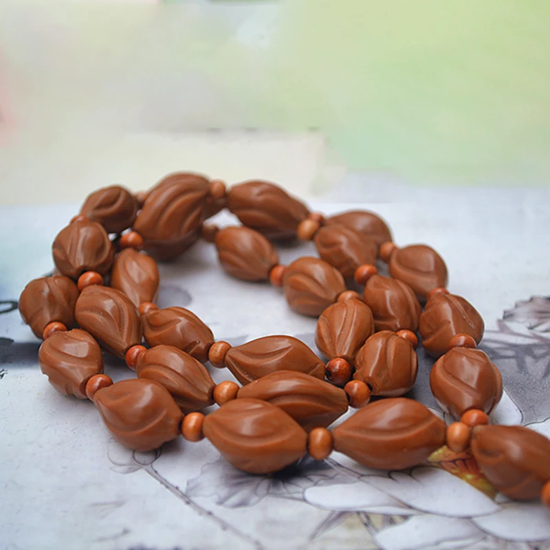 Оптовая продажа натуральный оливкового Цета браслеты из ракушек резьба