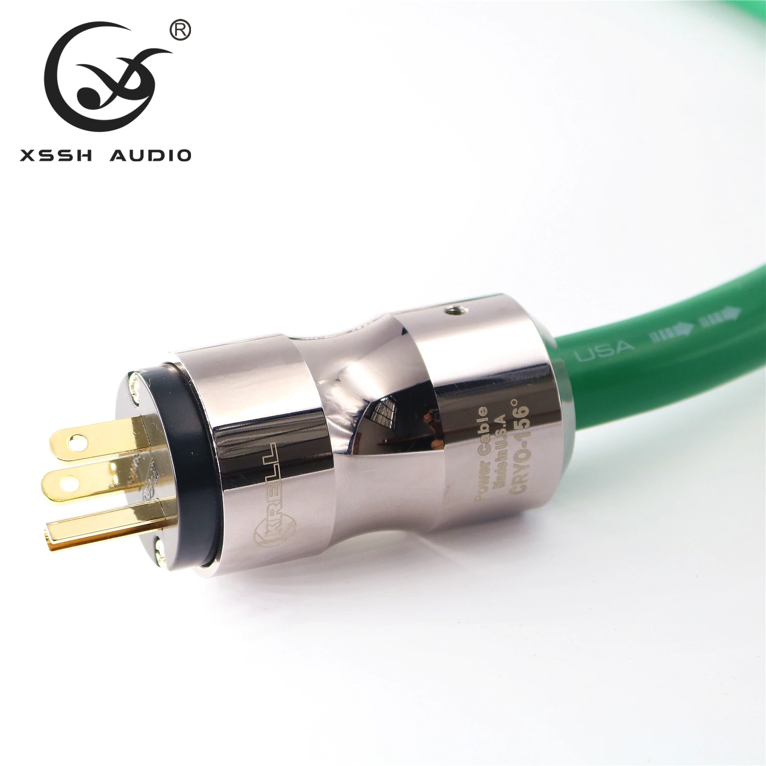 Оптовая продажа Hi-Fi Кабель питания OFC шнур 1 м 2 3 4 5 провод с гнездовым и мужским