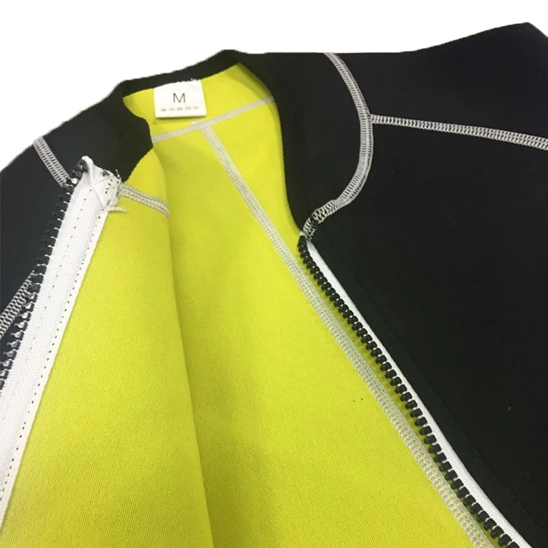 New Men's Hot Sweat Weight Loss Shirt Corset Shapewear Fitness Neoprene Body Shaper Sauna Jacket Suit Training blouses