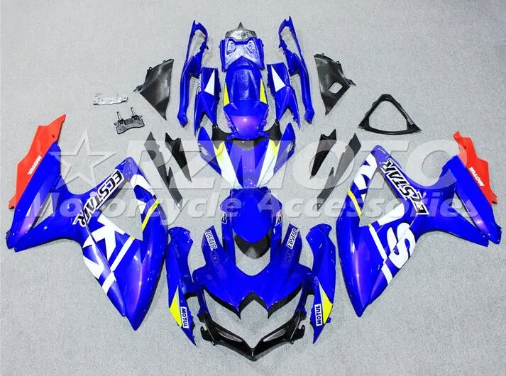 Новый ABS полный обтекатель комплект подходит для SUZUKI GSXR600 GSXR750 08 09 10 R600 R750 K8 GSXR 600 750