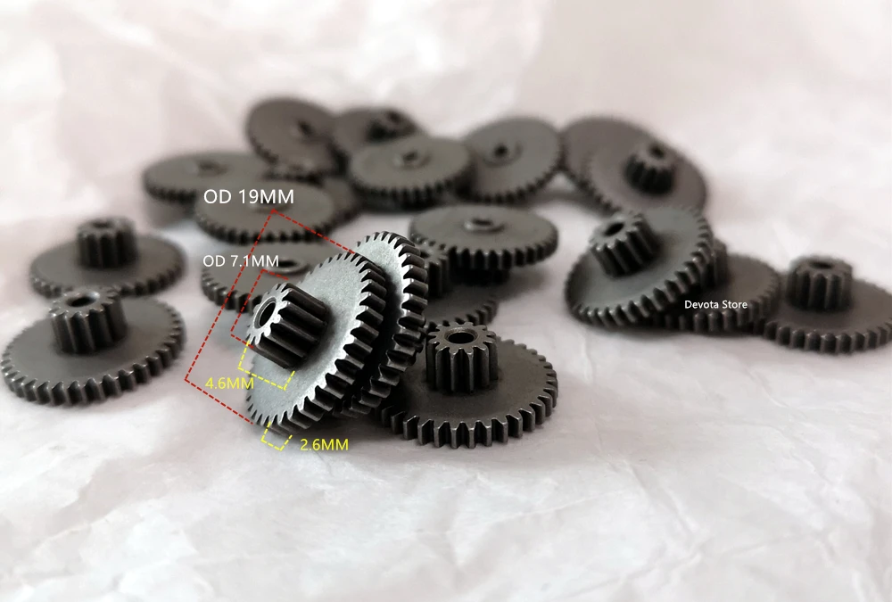 Металлическая Двухступенчатая Шестерня 0 5 м 12 т 36 2 мм|Передачи| |