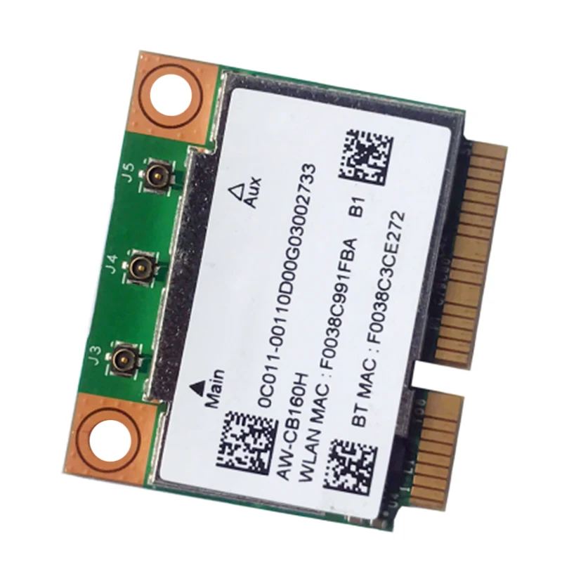 AW-CB160H BCM94360HMB 802.11AC 1300 Мбит/с WIFI Беспроводная Wi-Fi Bluetooth 4 0 Mini PCI-E карта | Компьютеры и
