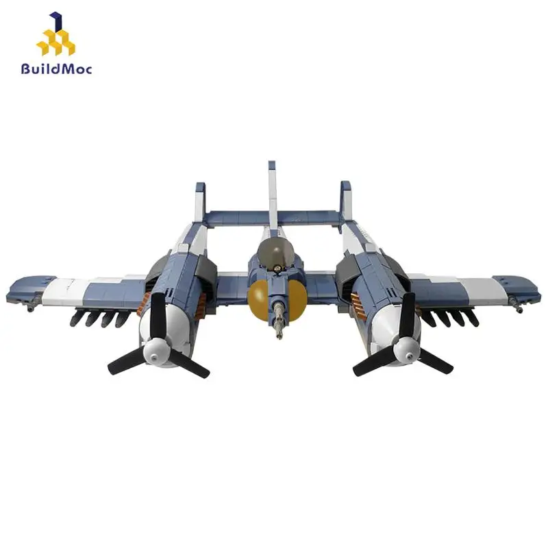 

Военный ретро-бомбардировщик, модель игрушки для детей, серия Moc