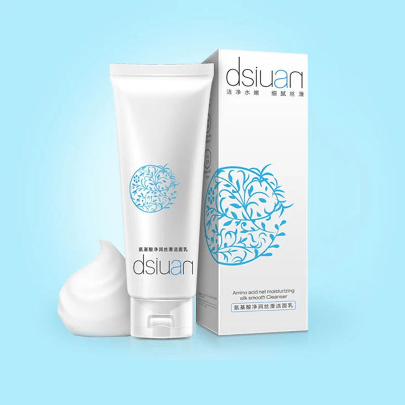 

Amino Acid Moisturizing And Silky Facial Cleanser Deep Cleansing Refreshing Comfortable Gentle Repairing Shrink Pores