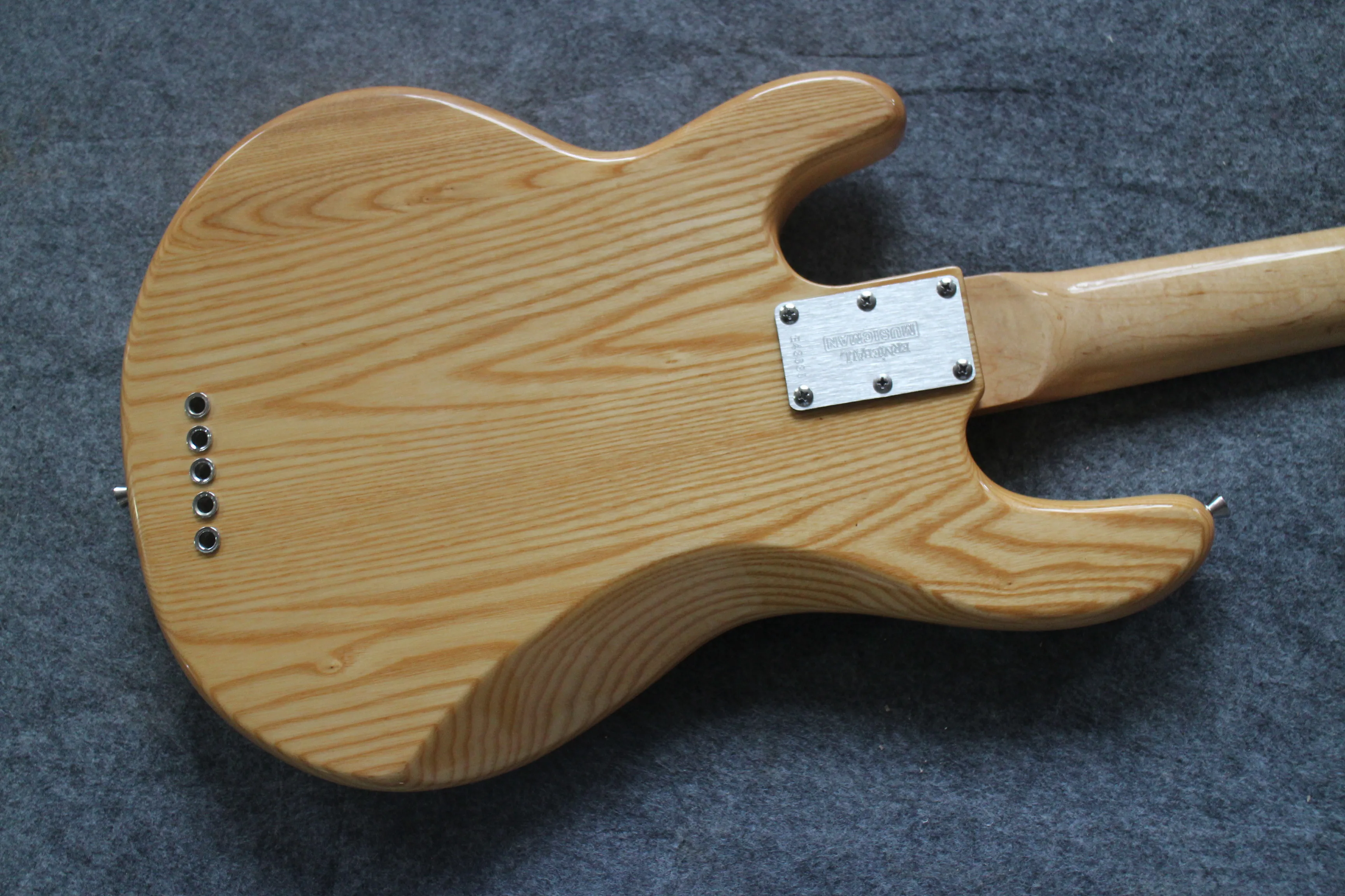 Натуральный корпус elm отличный звук музыка 5 струн бас гитара гитарная струна